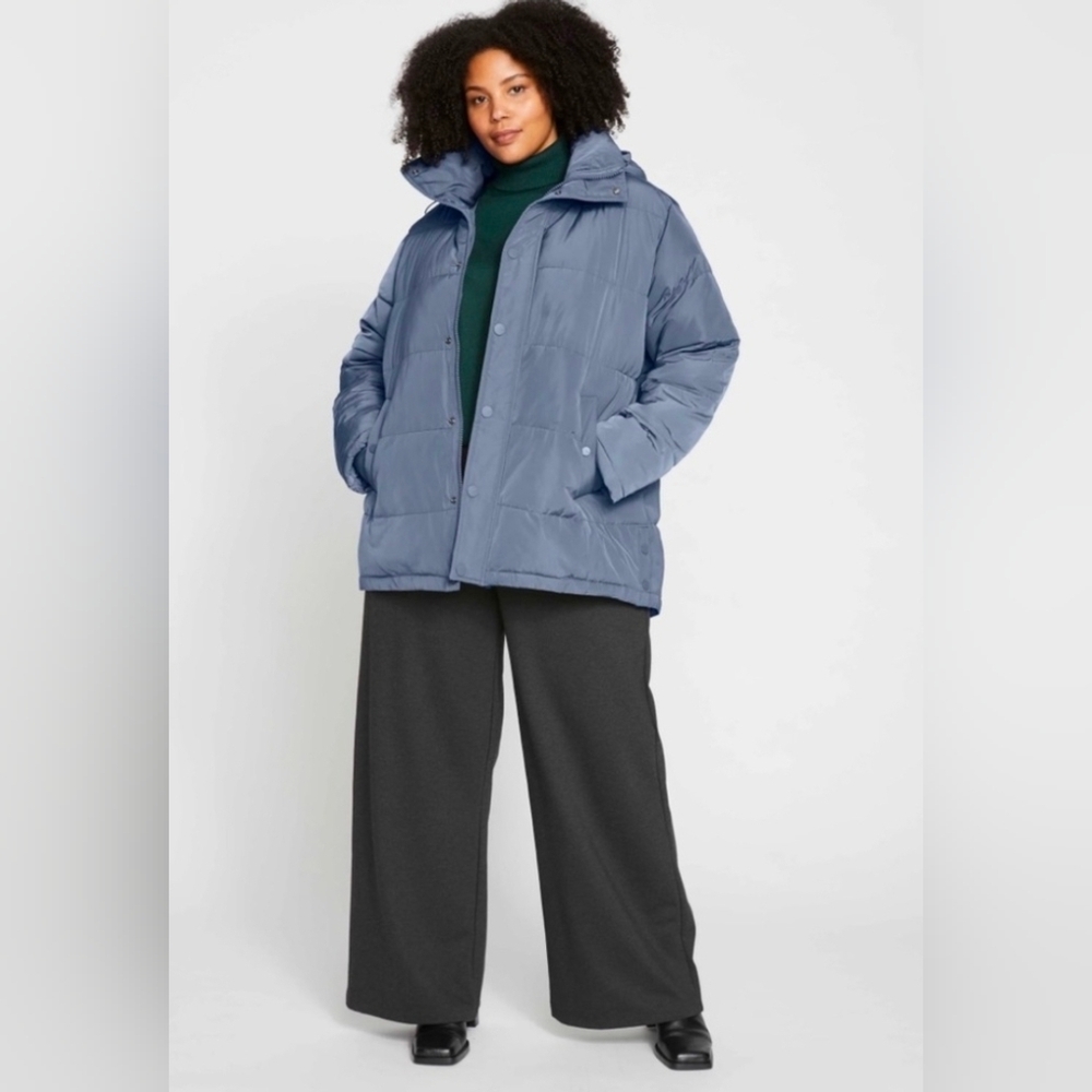 UNIVERSAL STANDARD Rainier‎ Hooded Puffer Jacket - Size 3XL (34-36)
